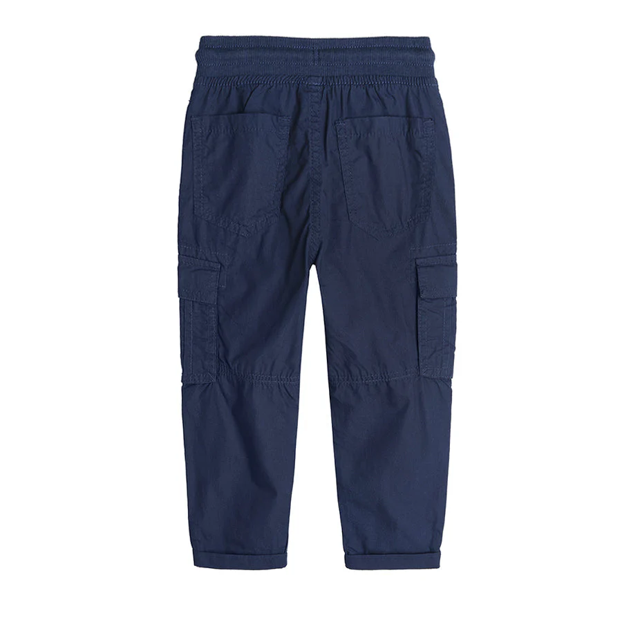 Boy's Trousers Navy Blue CC CCB2410947 - Image 2
