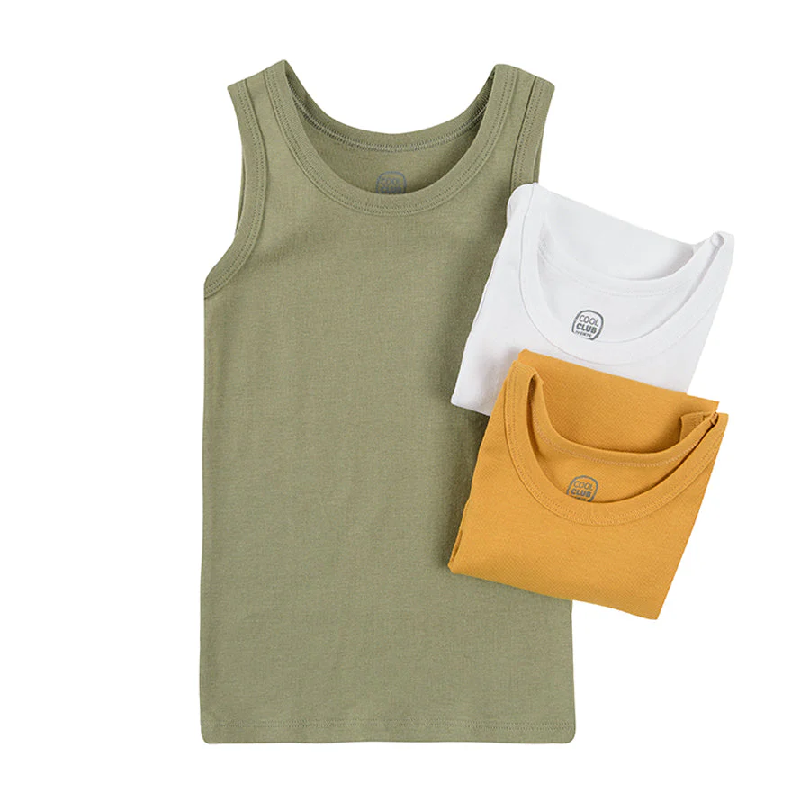 Boys Vest Pack of 3 CC CUB2411498