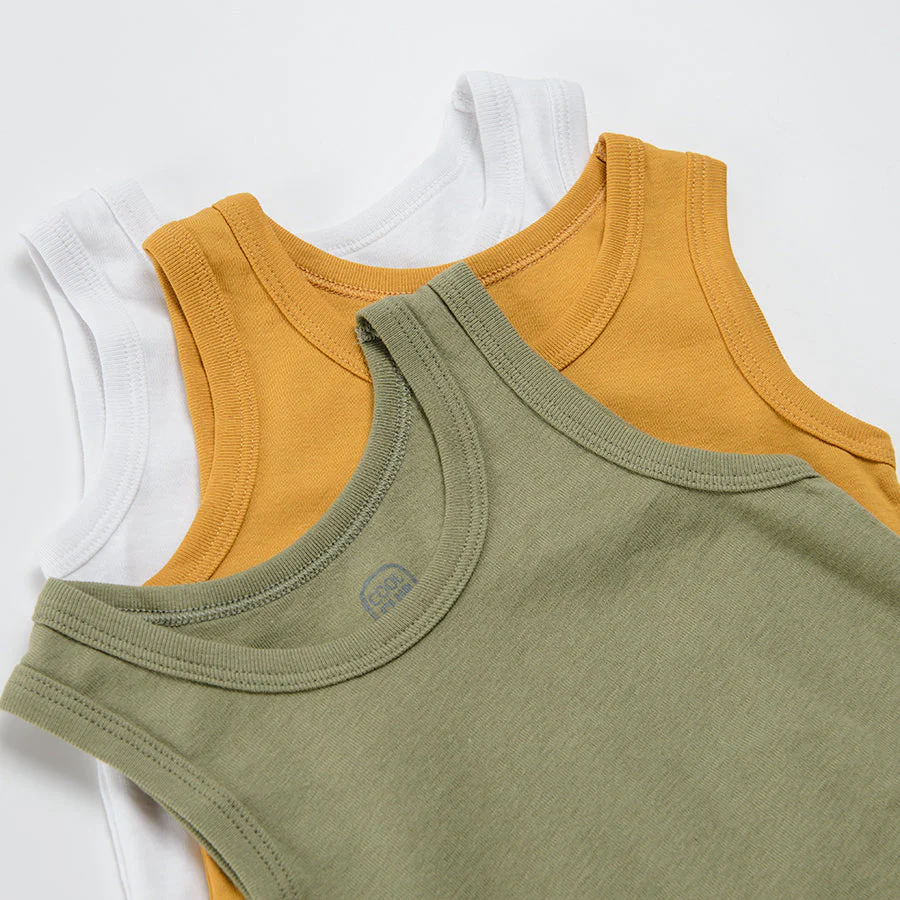 Boys Vest Pack of 3 CC CUB2411498 - Image 5