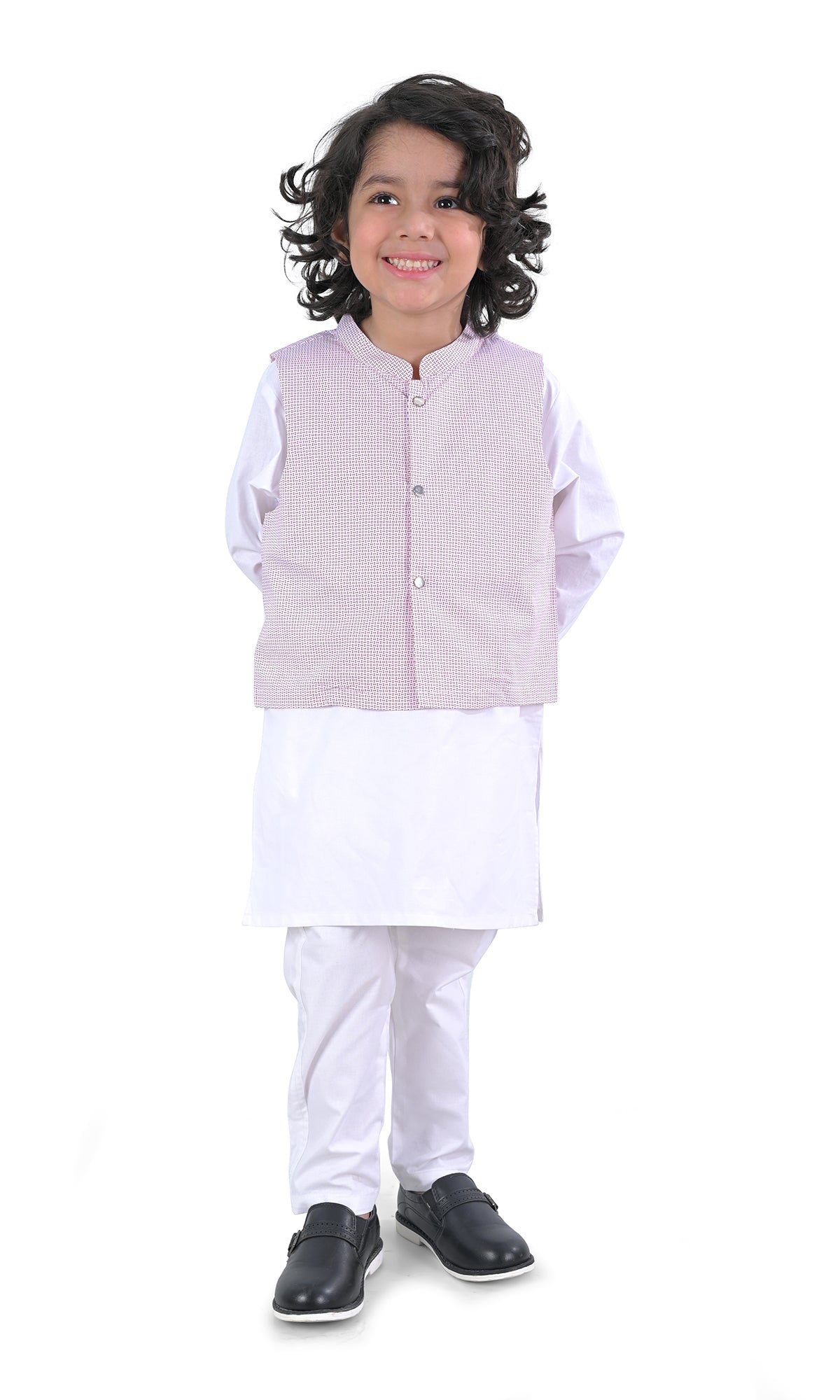 Boys Kurta Pajama 3 Pcs- 0320442