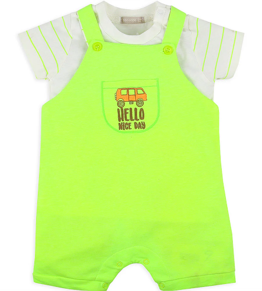 Boys Woven Romper - 0237292