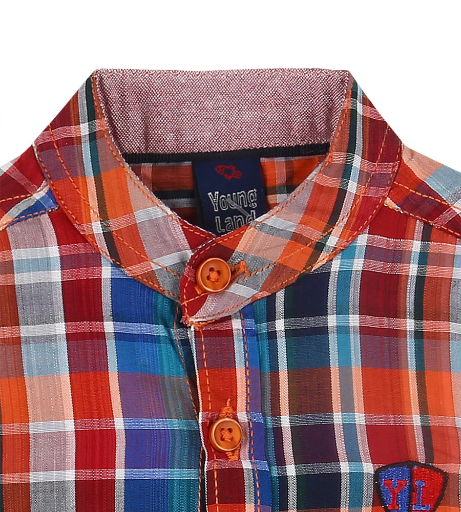 Boys Woven Shirt - 0230117 - Image 2