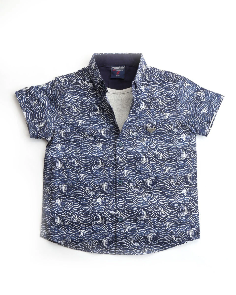 Boys Woven Shirt - 0245815 - Image 2