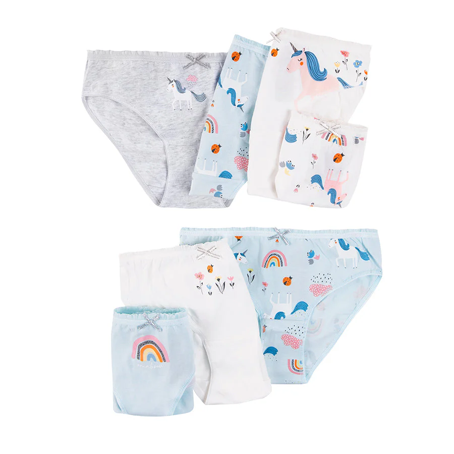 Briefs Girl's Panties Mix Set 7 Pcs CC CUG2410017