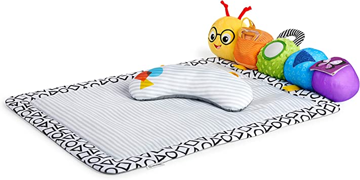 Bright Starts 11745 Baby Einstein Tummy Play Mat Travel Belly 3 in 1