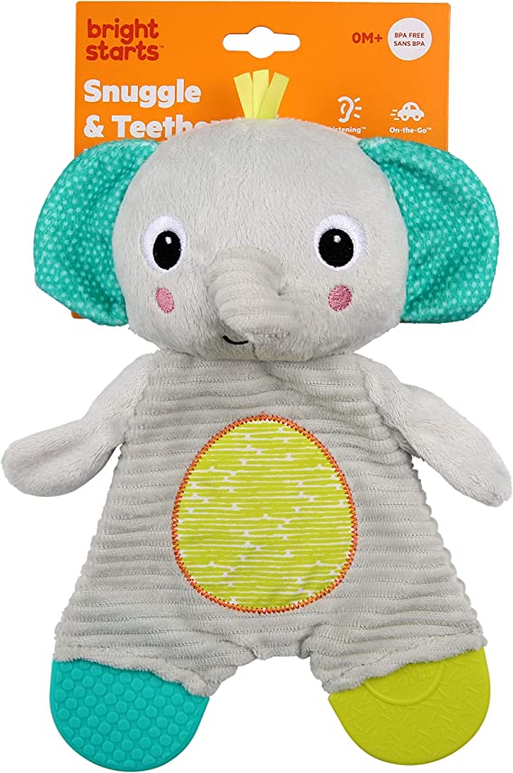 Bright Starts Elephant Teether Doll 12347 - Image 2