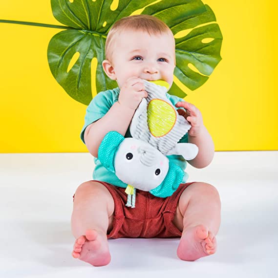 Bright Starts Elephant Teether Doll 12347 - Image 3