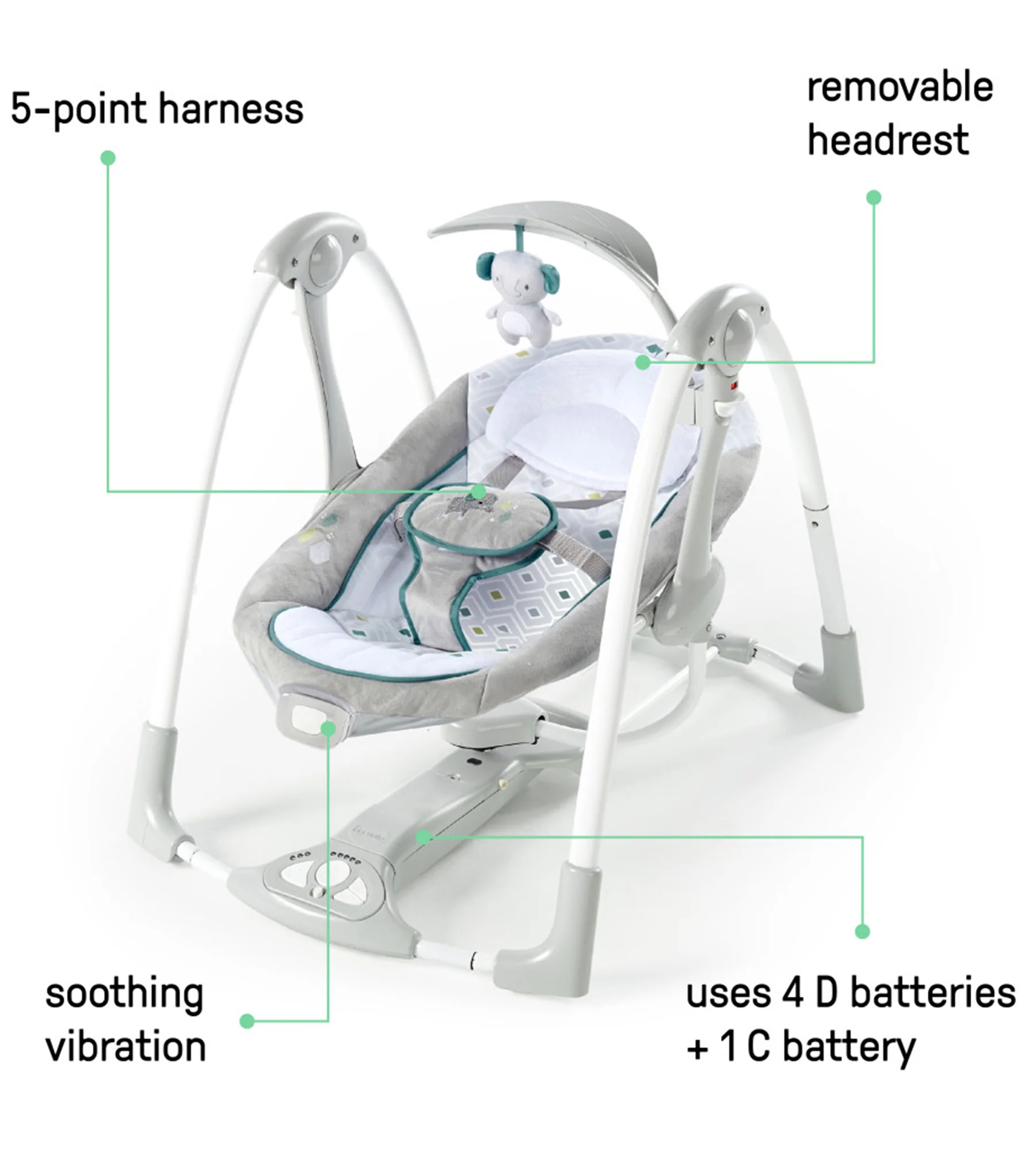 BS 12055 Convertme Swing-2-Seat - Image 5