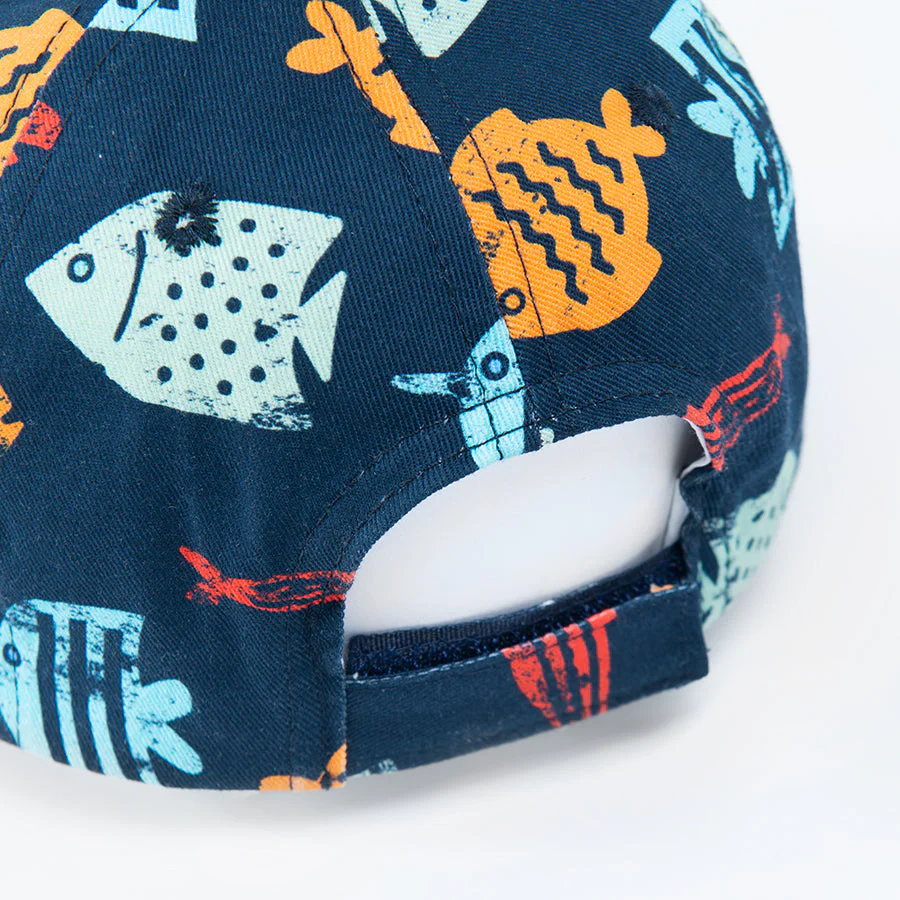 Boys Cap Navy Blue - Image 2