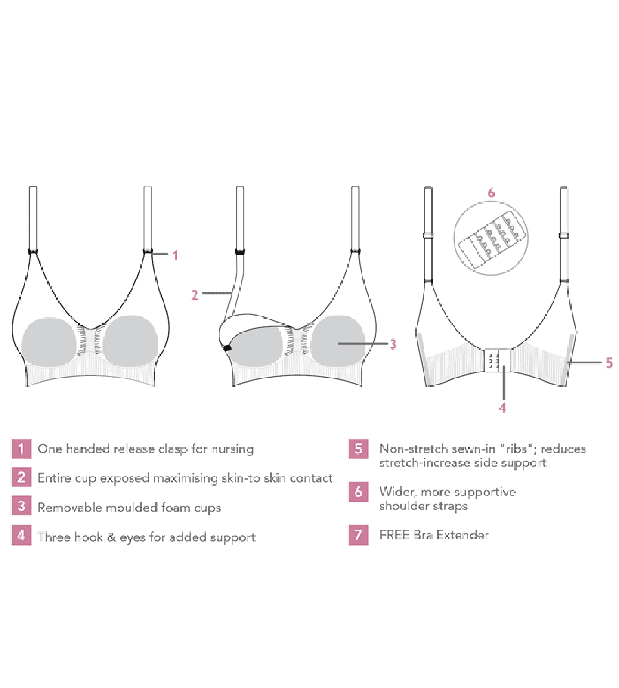Carriwell Nursing Bra - 0207927 - Image 5