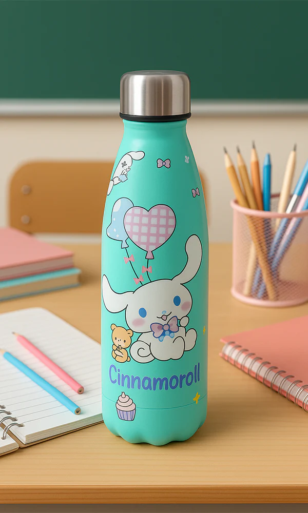 Cinnamoroll Stainless Steel Bottle - 0313606 - Image 2