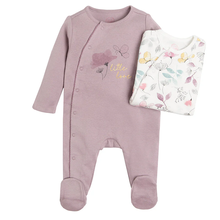 Clown Girl's Ecru, Purple, Set 2 Pcs CC CUG2500912 00