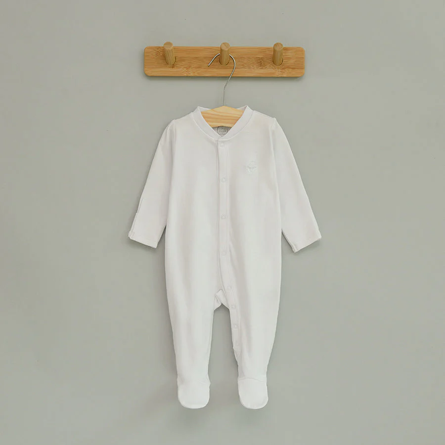 Cool Club Boy's Clown Organic Cotton White Light Blue Set 2 Pcs CC CUB2201447 - Image 3