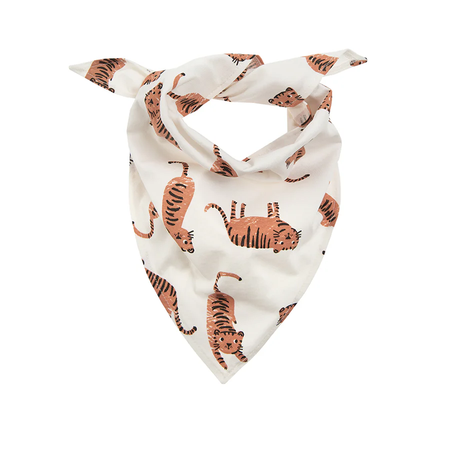 Cool Club Boy's Scarf Ecru Tigers CC CAB2401216