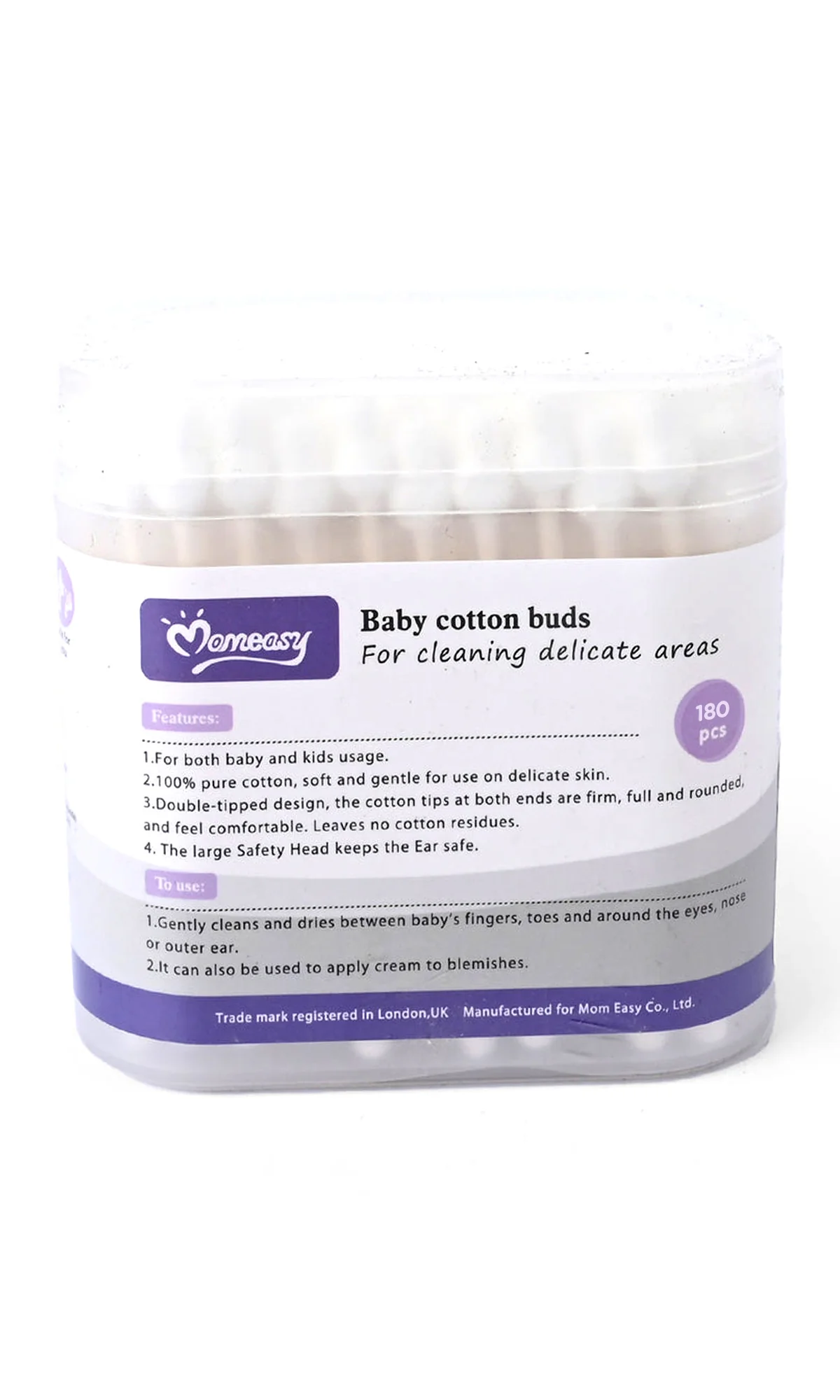 Cotton Buds 180 Pcs - 0330003