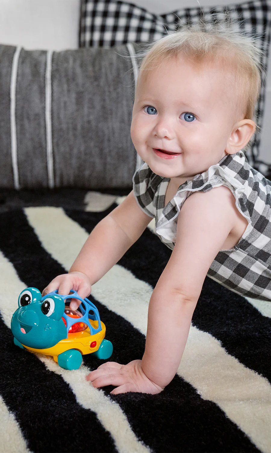 Curious Car Neptune Oball Toy Car & Rattle - Image 4