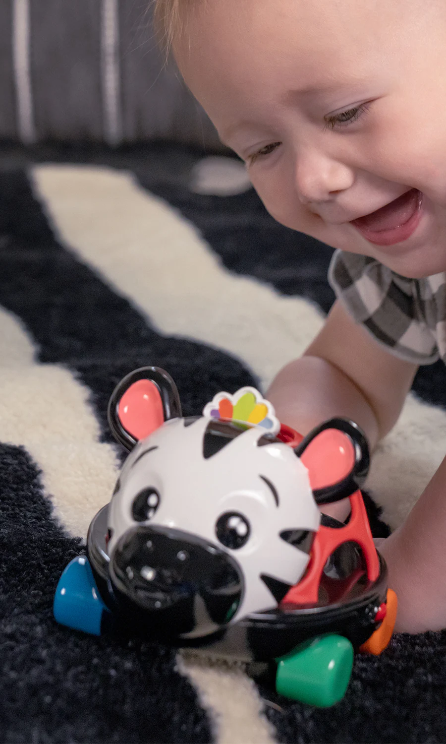 Curious Car Zen Oball Toy Car & Rattle - Image 3