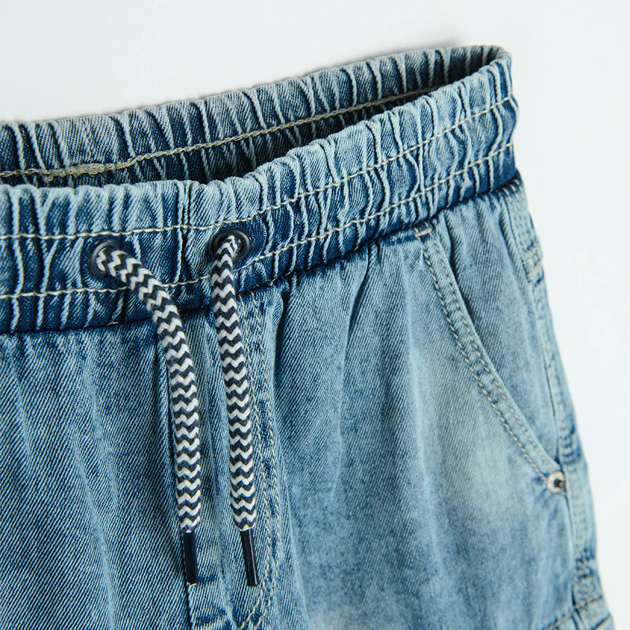 Denim Shorts for Boy's Pull on Regular Denim - Image 3