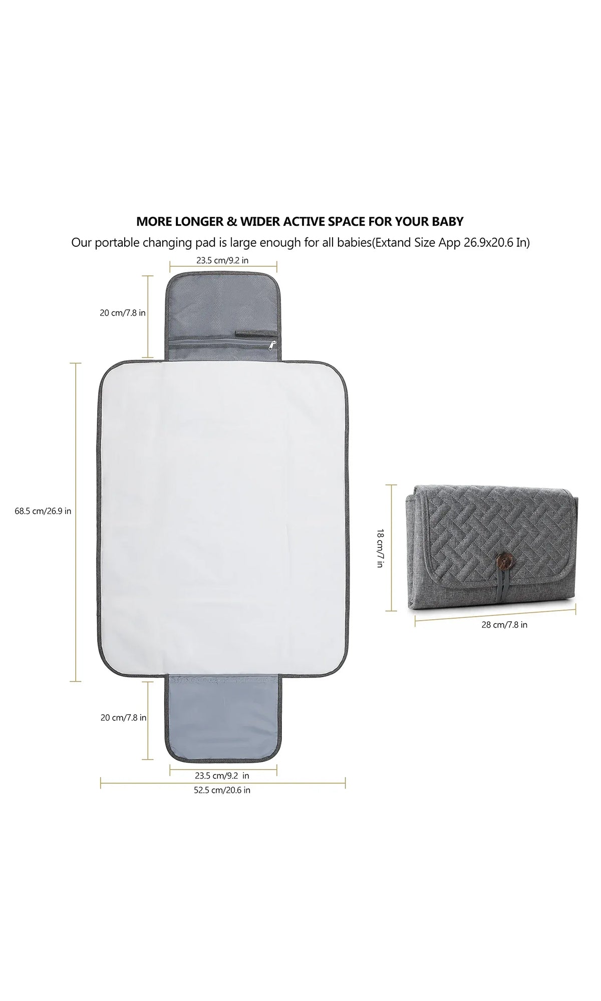 Elite Quilted Changing Pad - Image 2