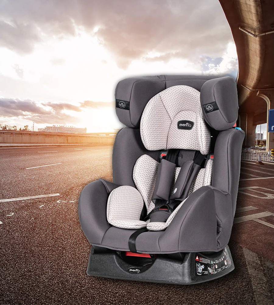 Evenflo Duran Car Seat Black & Grey CS858 E85G-B - Image 5