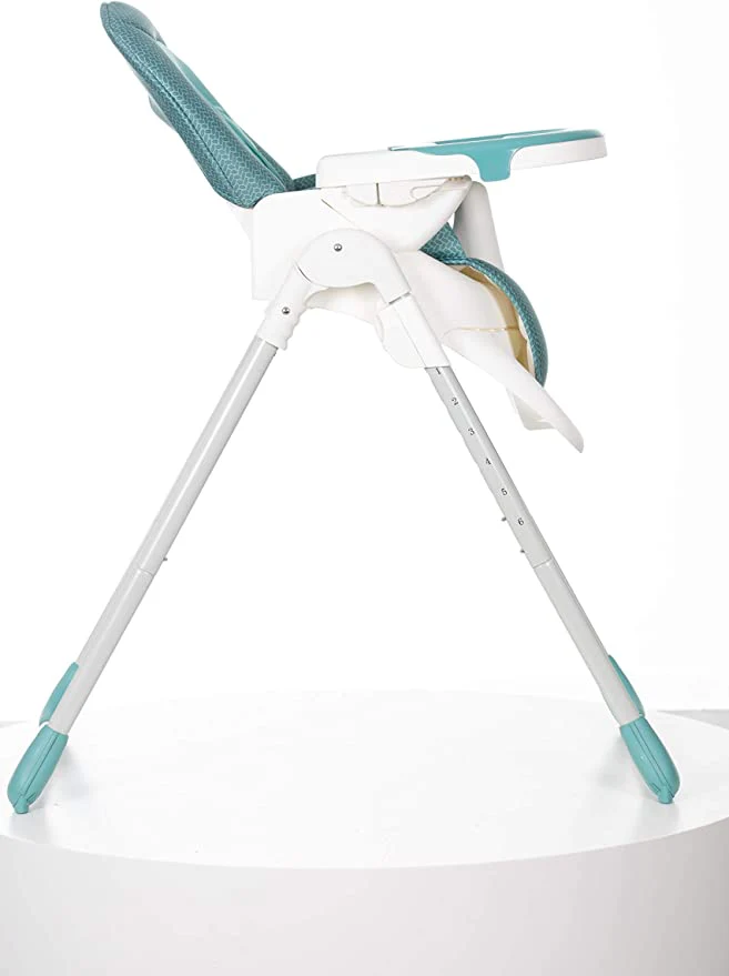 Evenflo - Fava Compact High Chair - Blue & White Y5806 E144C - Image 3