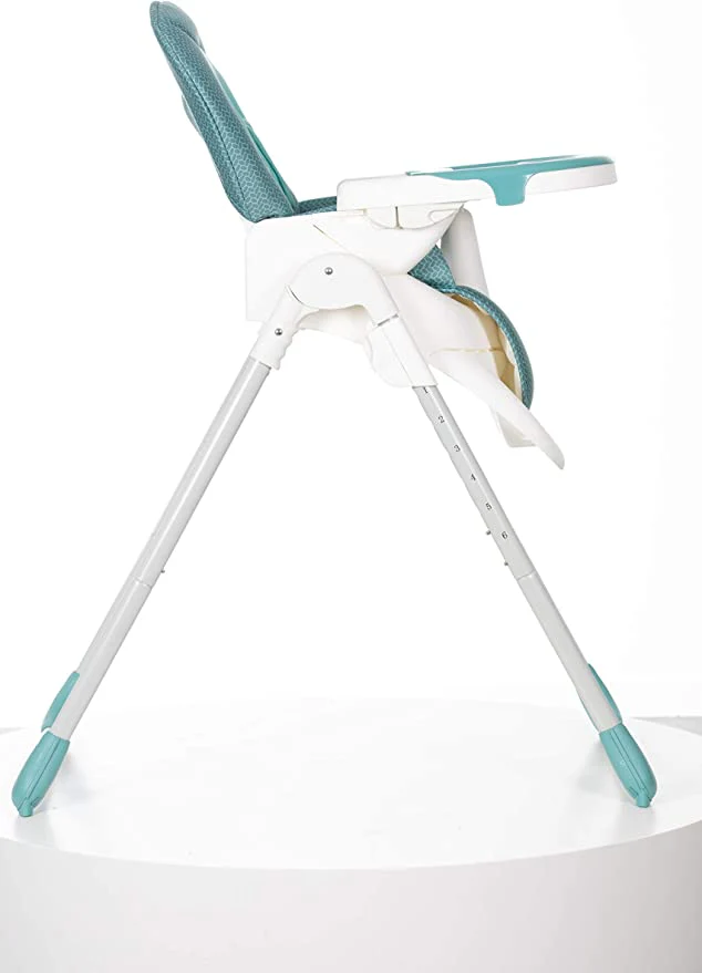 Evenflo - Fava Compact High Chair - Blue & White Y5806 E144C - Image 6