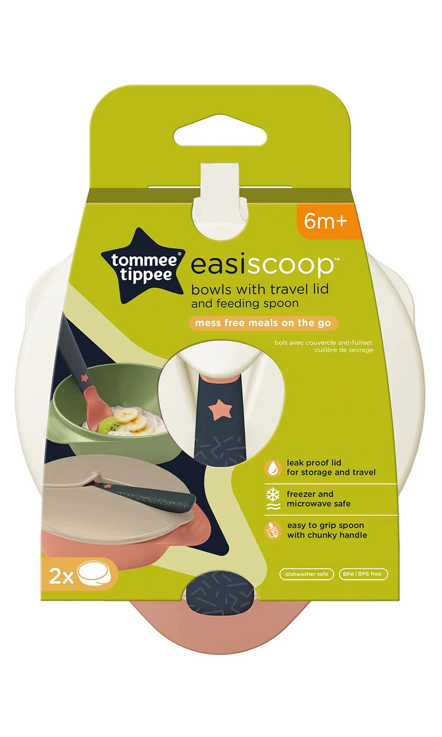 Feeding Bowl Easy Scoop Tommee Tippee 446718 - Image 3