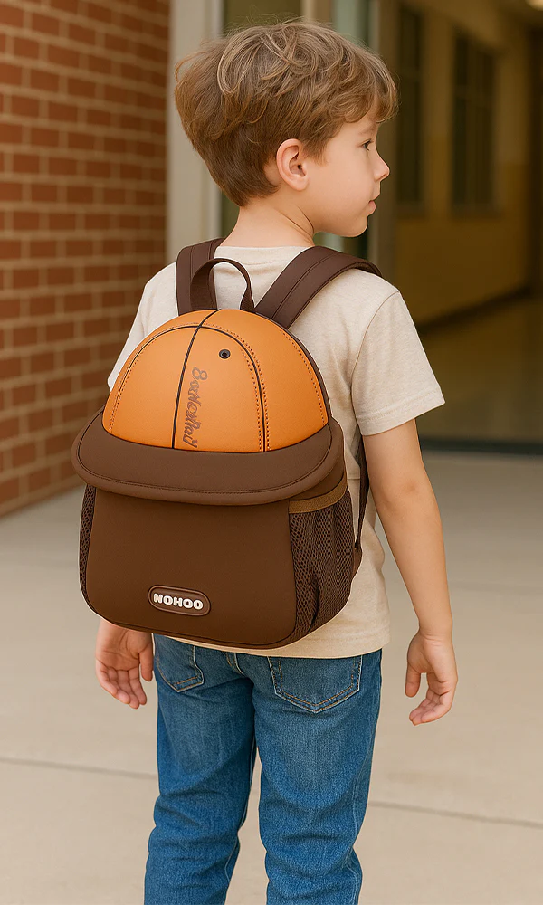 Fun Basketball School Bag - 0313324 - Image 2