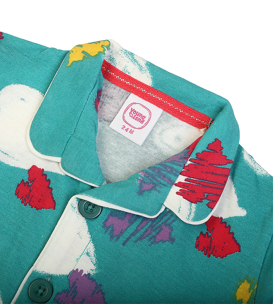 Girls 2 Pcs Night Suit - 0287723 - Image 3