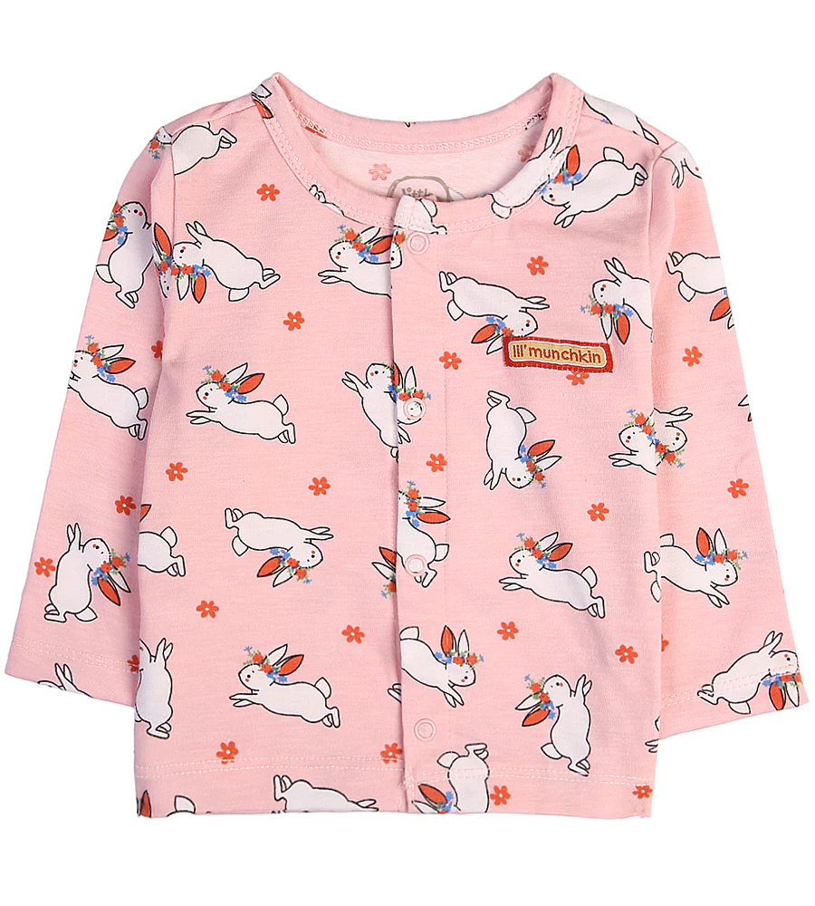 Girls 2 Pcs Night Suit - 0289597 - Image 2