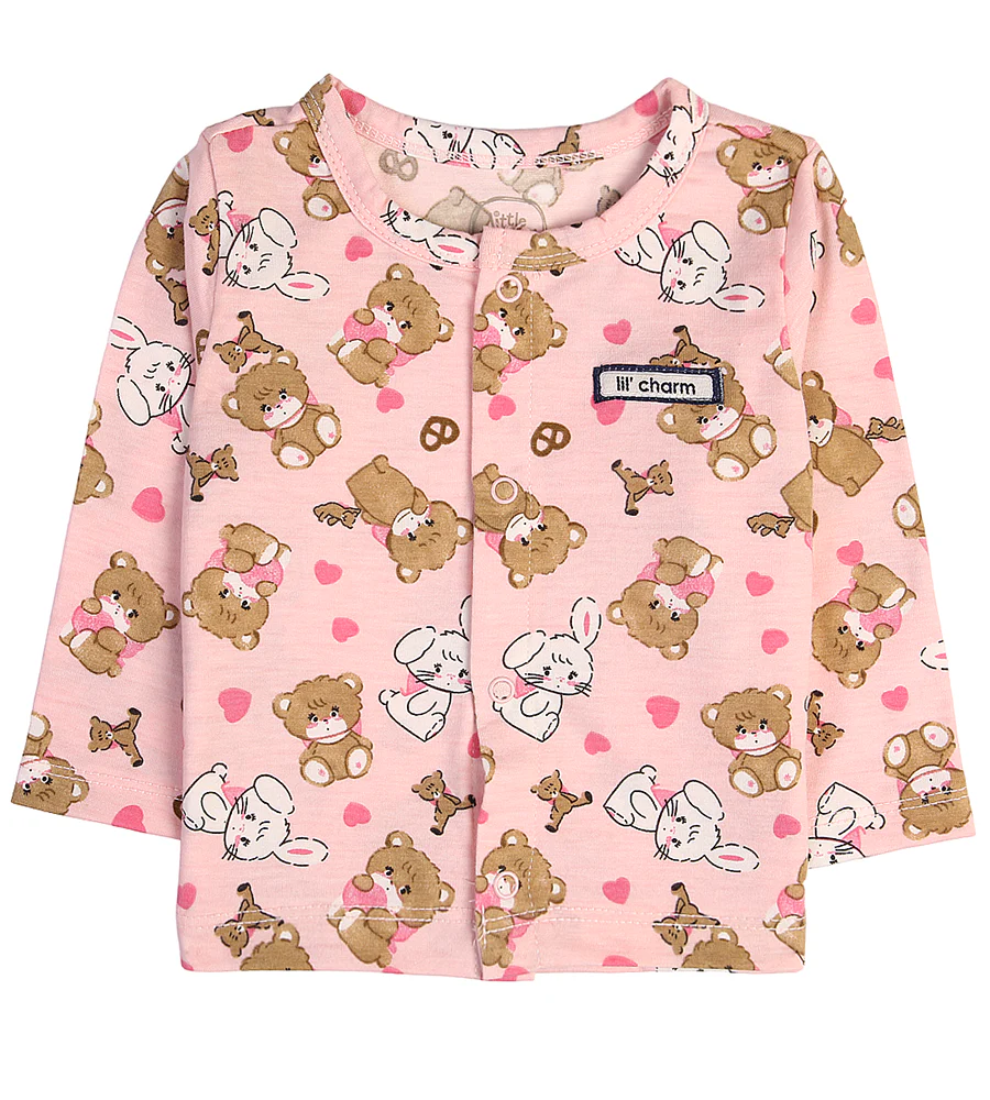 Girls 2 Pcs Night Suit - 0289600 - Image 2