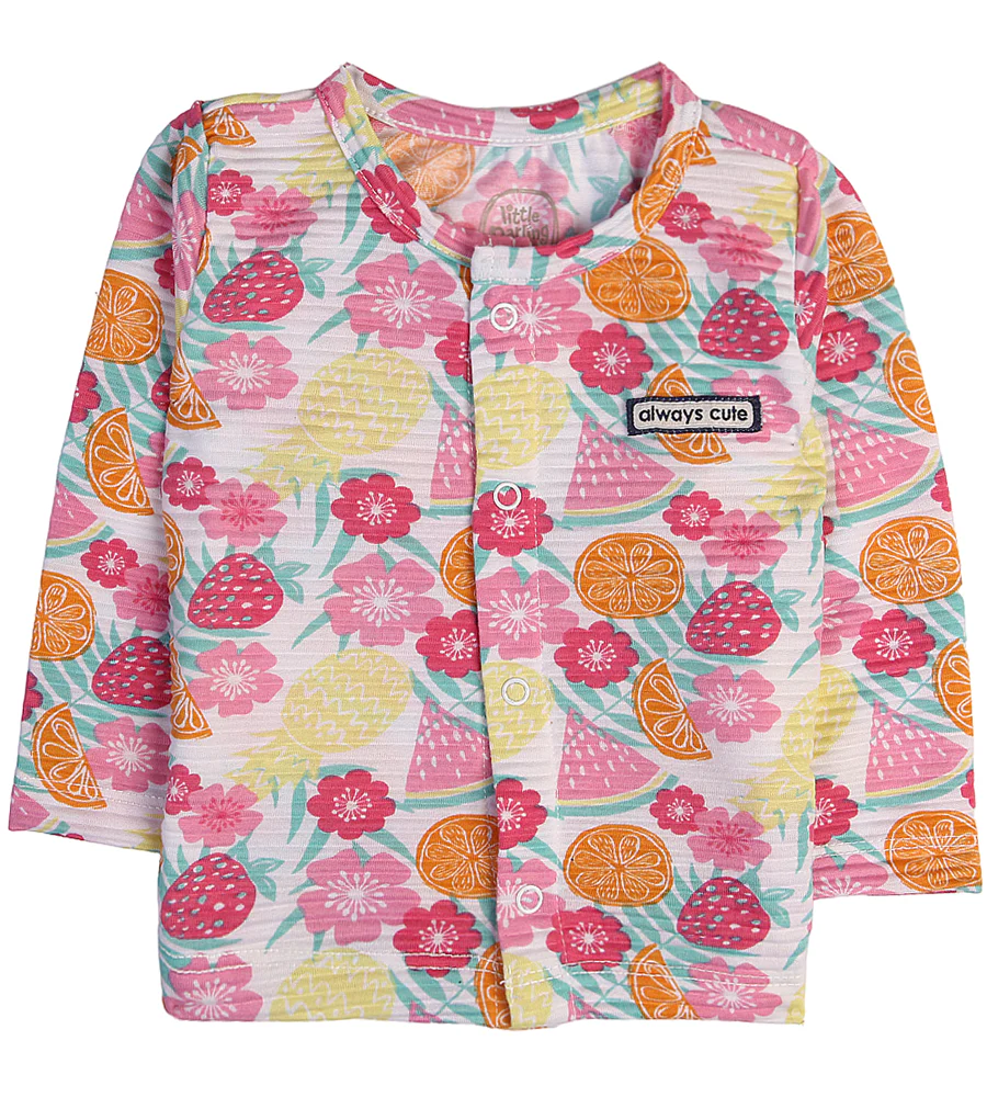 Girls 2 Pcs Night Suit - 0289603 - Image 2