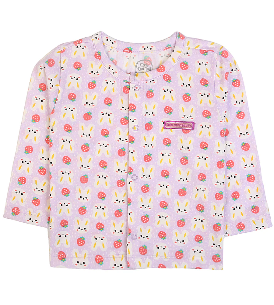 Girls 2 Pcs Night Suit - 0289667 - Image 2