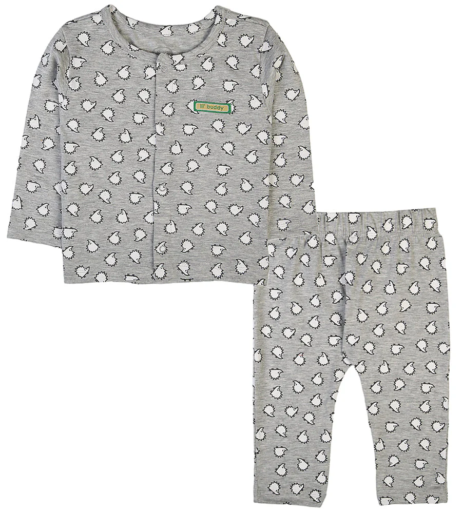 Girls 2 Pcs Night Suit - 0289776