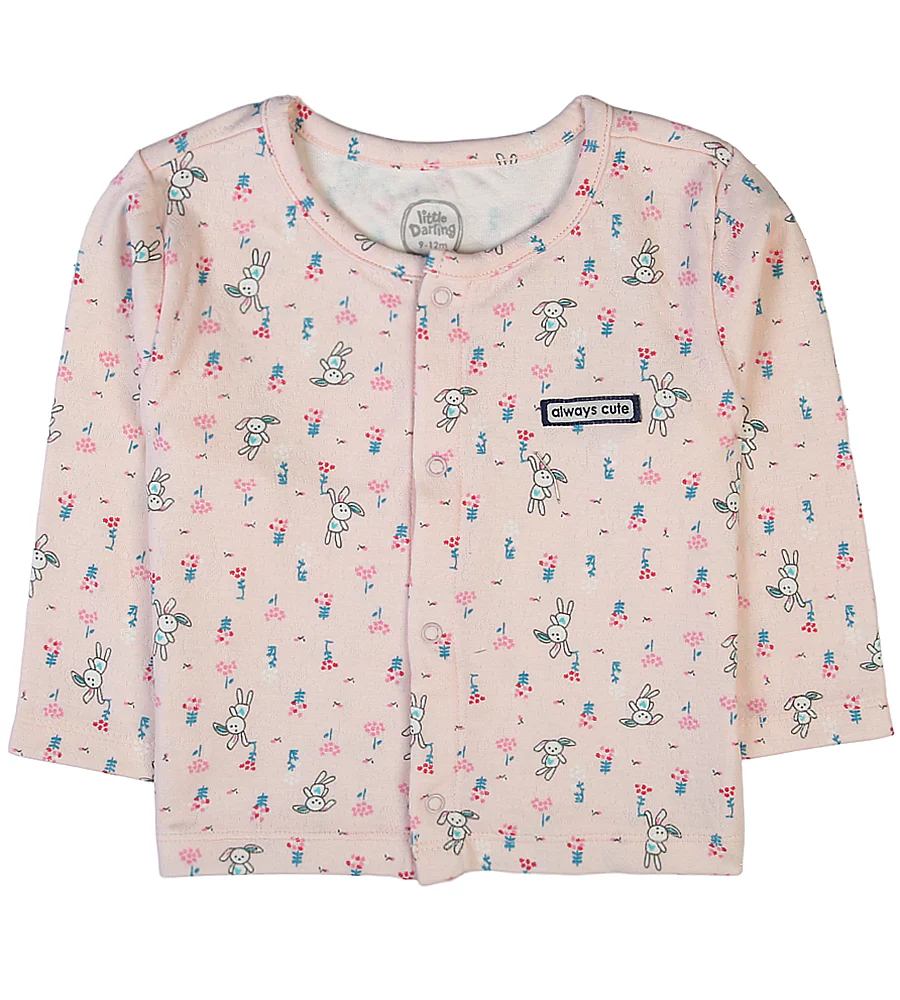 Girls 2 Pcs Night Suit - 0289781 - Image 2