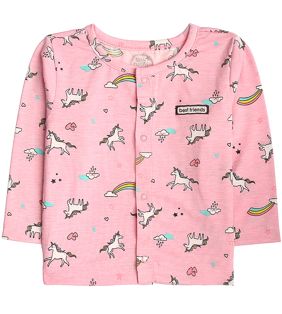 Girls 2 Pcs Night Suit - 0290819 - Image 2