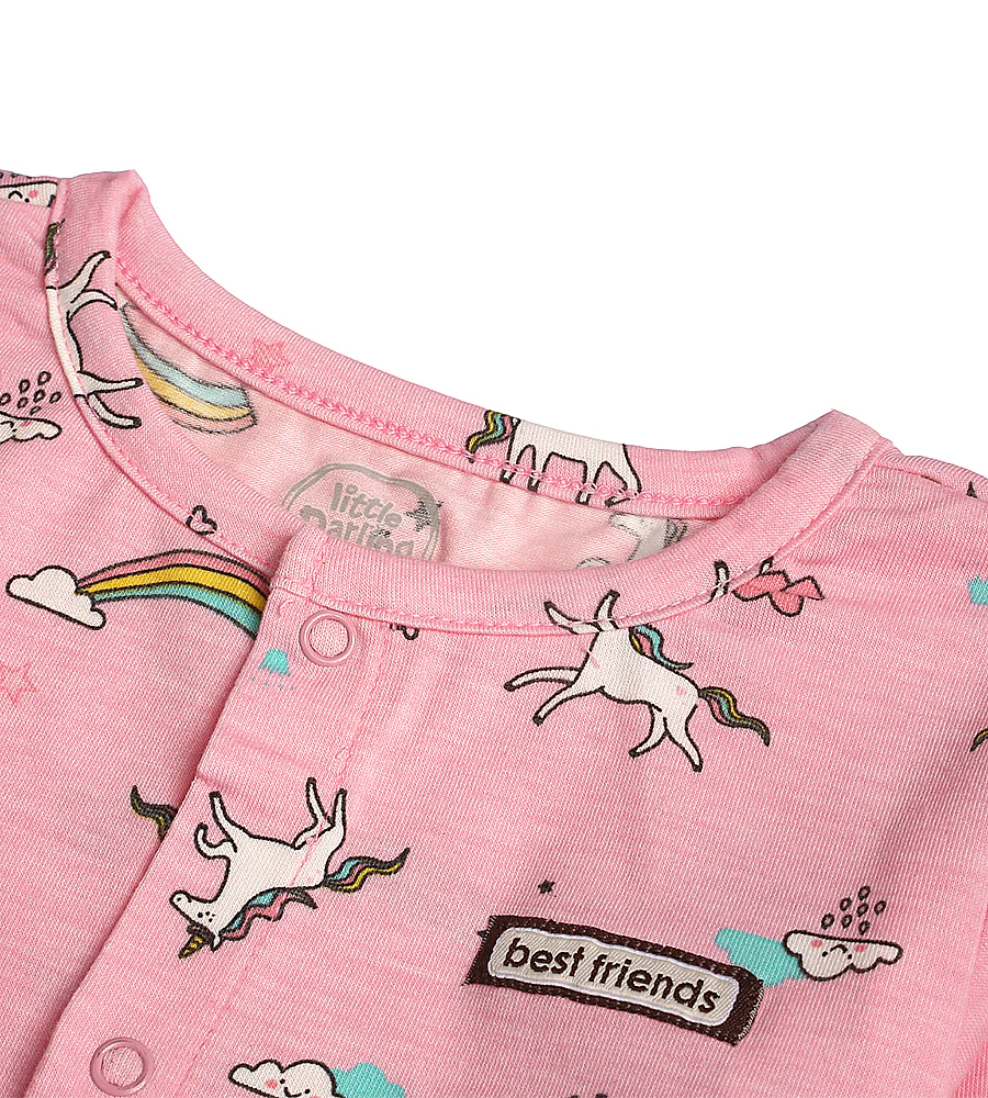 Girls 2 Pcs Night Suit - 0290819 - Image 3