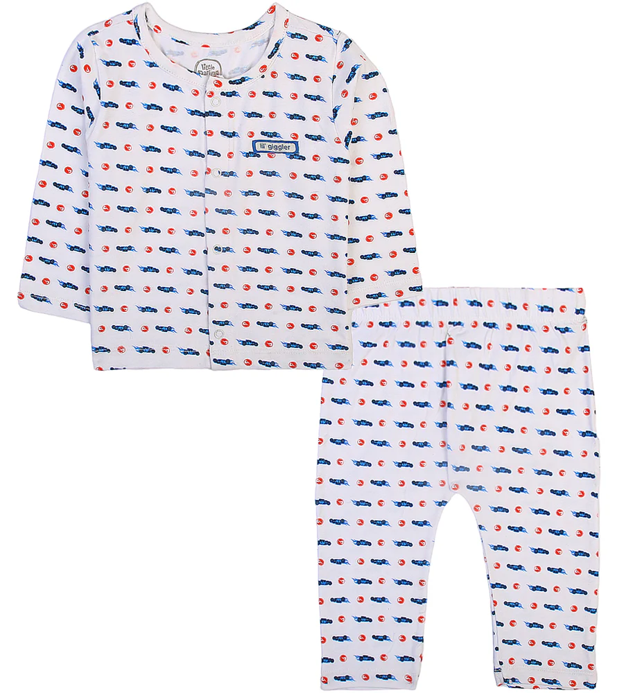 Boys 2 Pcs Night Suit - 0291141