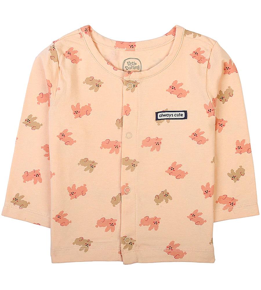Girls 2 Pcs Night Suit - 0291660 - Image 2