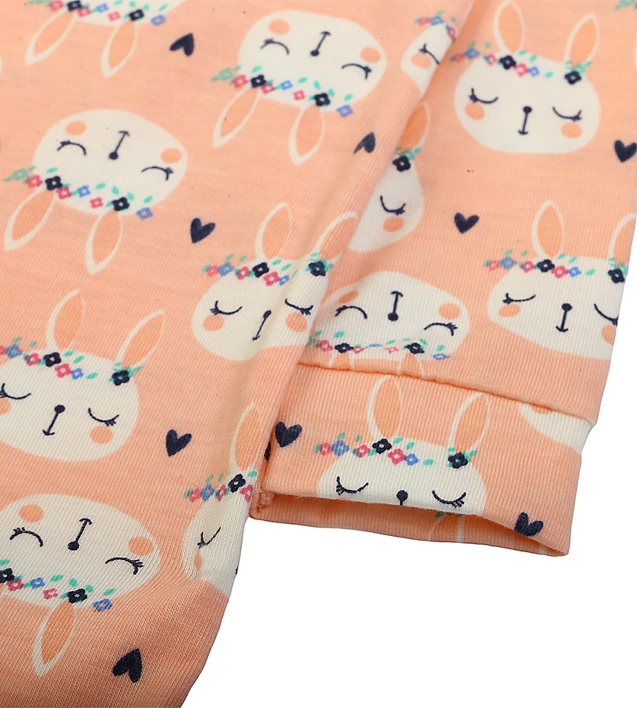 Girls 2 Pcs Sleep Suit - 0290801 - Image 3