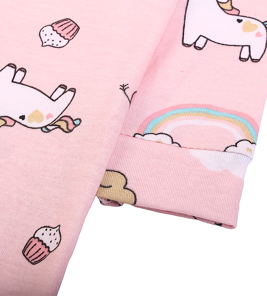 Girls 2 Pcs Sleep Suit - 0290829 - Image 6