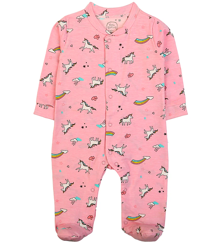 Girls 2 Pcs Sleep Suit - 0290835 - Image 5