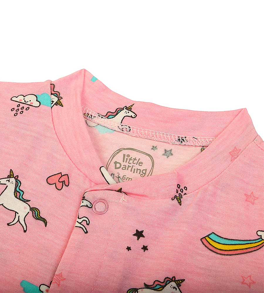 Girls 2 Pcs Sleep Suit - 0290835 - Image 7
