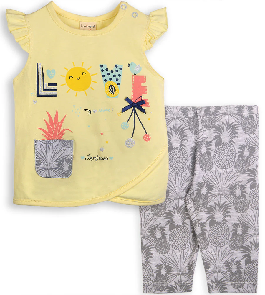 Girls 2 Pcs Suit - 0246091