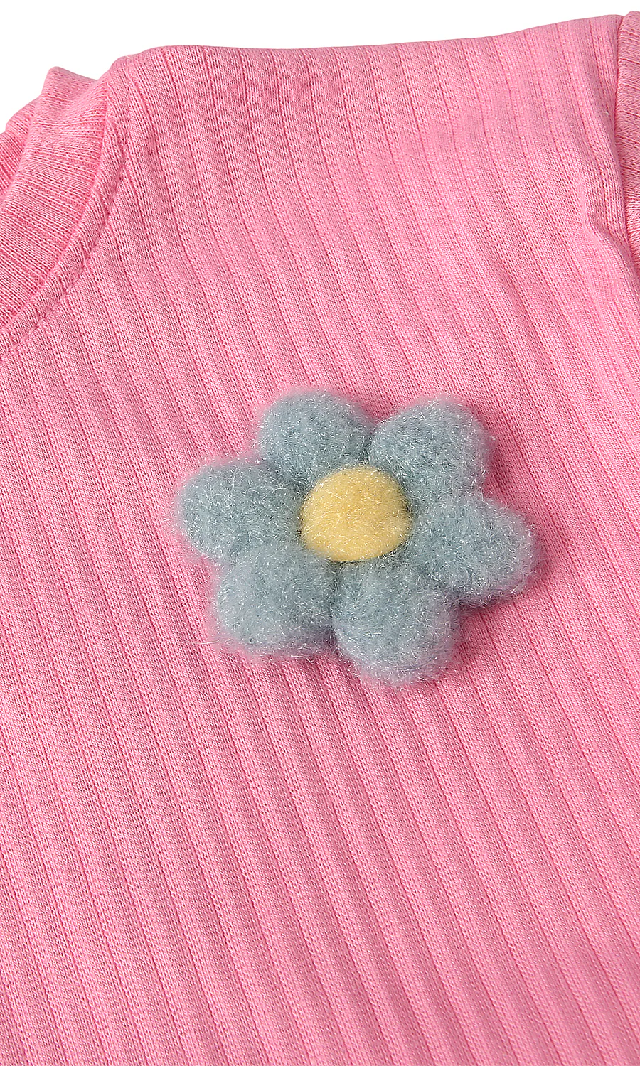 Girls 2 Pcs Suit Dusty Rose - Image 3