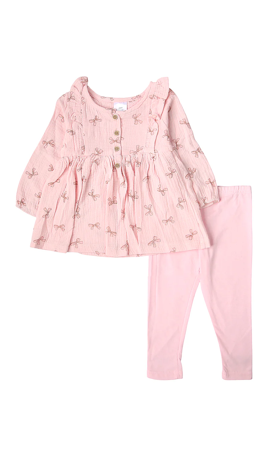 Girls 2 Pcs Suit With Head Band - 0318802 - Image 2