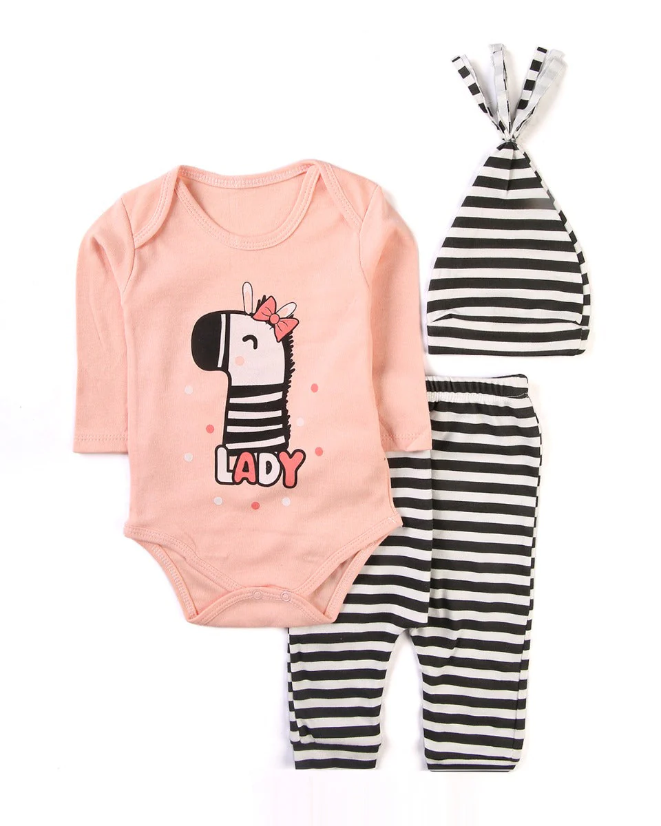 Girls Suit 3 Pcs - 0252396