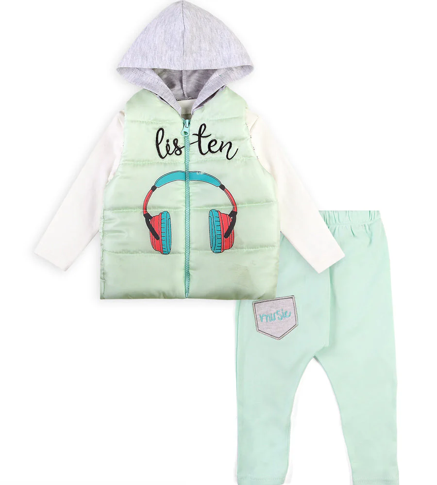 Girls 3 Pcs Suit - 0252507