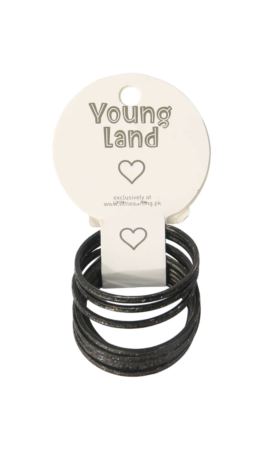 Girls Bangles Set Charcoal Grey Gunmetal Silver Shimmer Metallic Wire Stacking