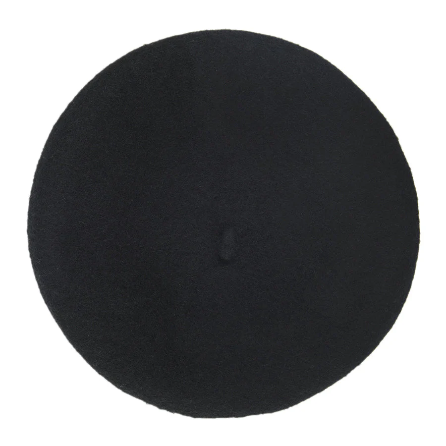 Girls Beret Black - Image 3